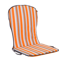 Подушка для кресла Patio Gam, оранжевый/белый цена и информация | Подушки, наволочки, чехлы | hansapost.ee