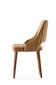 4 tooli Kalune Design Acelya komplekt, pruun hind ja info | Köögitoolid, söögitoolid | hansapost.ee