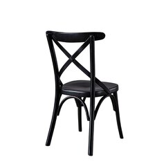 Обеденный стул Kalune Design Albero 15, черный цена и информация | Стулья для кухни и столовой | hansapost.ee