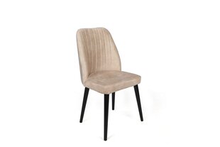 4 tooli komplekt Kalune Design Alfa 434 V4, beež/must hind ja info | Köögitoolid, söögitoolid | hansapost.ee