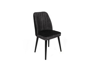 4 tooli Kalune Design Alfa 437 V4, must komplekt hind ja info | Köögitoolid, söögitoolid | hansapost.ee