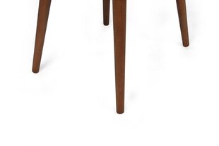 4 tooli komplekt Kalune Design Alfa 463 V4, pruun цена и информация | Стулья для кухни и столовой | hansapost.ee