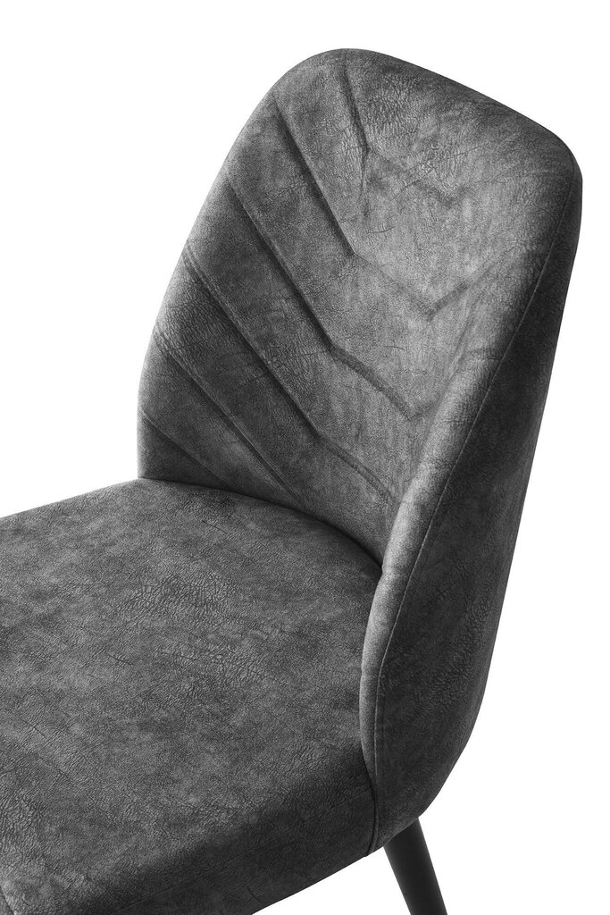 2 tooliga komplekt Kalune Design Dallas 527 V2, hall цена и информация | Köögitoolid, söögitoolid | hansapost.ee