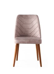 комплект из 4 стульев Kalune Design Dallas 555 V4, серый цена и информация | Стулья для кухни и столовой | hansapost.ee
