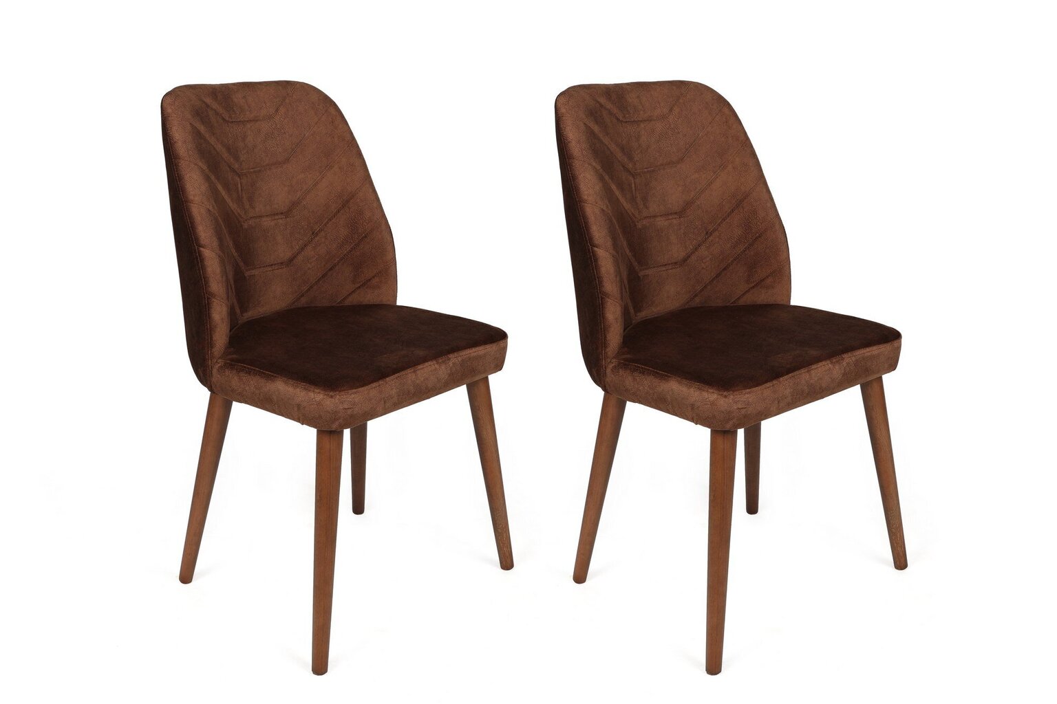 2 tooliga komplekt Kalune Design Dallas 556 V2, beež цена и информация | Köögitoolid, söögitoolid | hansapost.ee