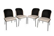 4 tooli komplekt Kalune Design Dore 145 V4, must/valge hind ja info | Köögitoolid, söögitoolid | hansapost.ee
