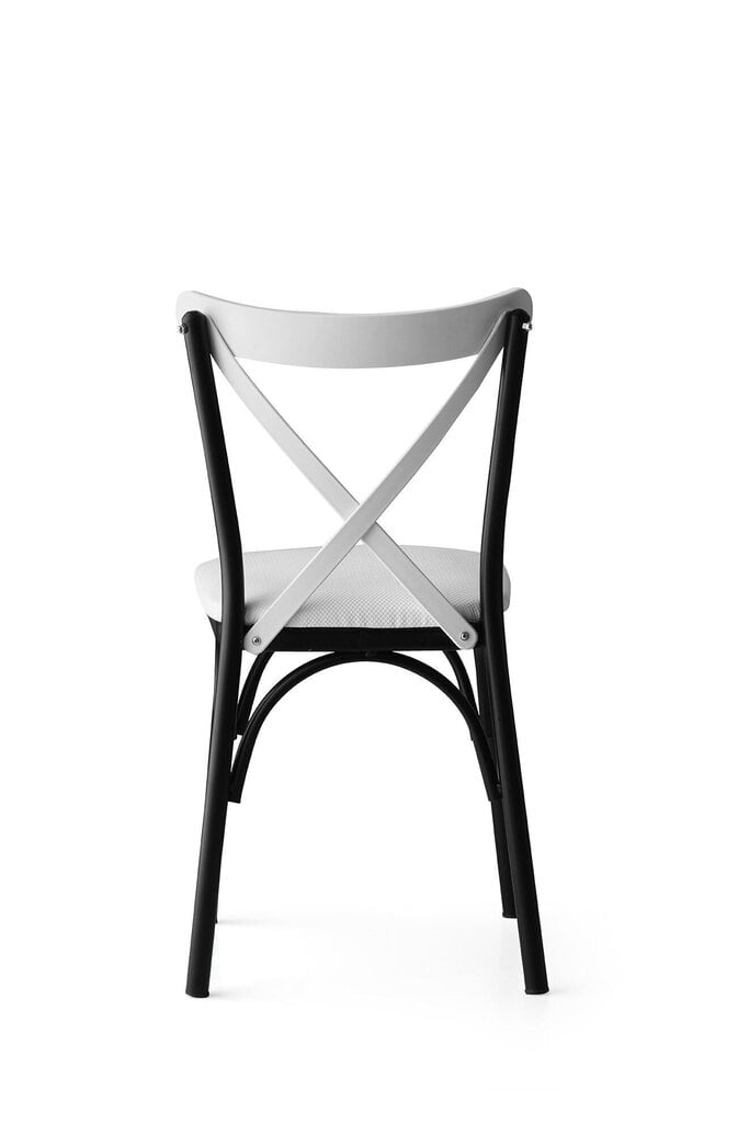 4 tooli komplekt Kalune Design Ekol 1334 V4, must цена и информация | Köögitoolid, söögitoolid | hansapost.ee