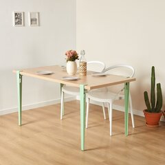 Söögilaud Asir Eurotas, pruun/roheline price and information | Kitchen tables, dining tables | hansapost.ee