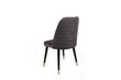 Komplektis 4 tooli Kalune Design Hugo 361 V4, hall цена и информация | Köögitoolid, söögitoolid | hansapost.ee