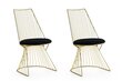2 tooliga komplekt Kalune Design Kugu 262 V2, kuldne hind ja info | Köögitoolid, söögitoolid | hansapost.ee