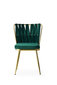 2-tooliline komplekt Kalune Design Kusakli 206 V2, roheline цена и информация | Köögitoolid, söögitoolid | hansapost.ee