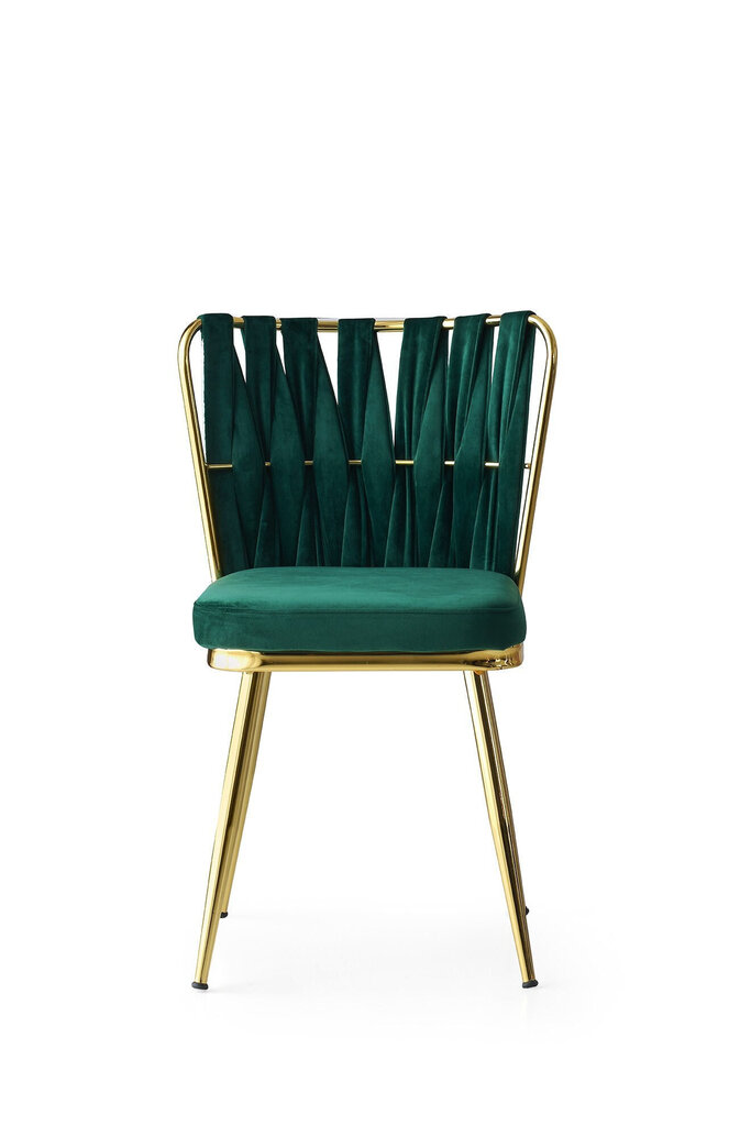 4 tooli komplekt Kalune Design Kusakli 206 V4, roheline hind ja info | Köögitoolid, söögitoolid | hansapost.ee