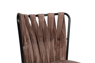 комплект из 4 стульев Kalune Design Kusakli 233 V4, коричневый/черный цена и информация | Стулья для кухни и столовой | hansapost.ee