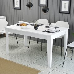 Söögilaud Asir Milan 519, valge price and information | Kitchen tables, dining tables | hansapost.ee