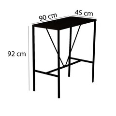 5-osaline söögikomplekt Asir Nordic, must price and information | Dining sets | hansapost.ee