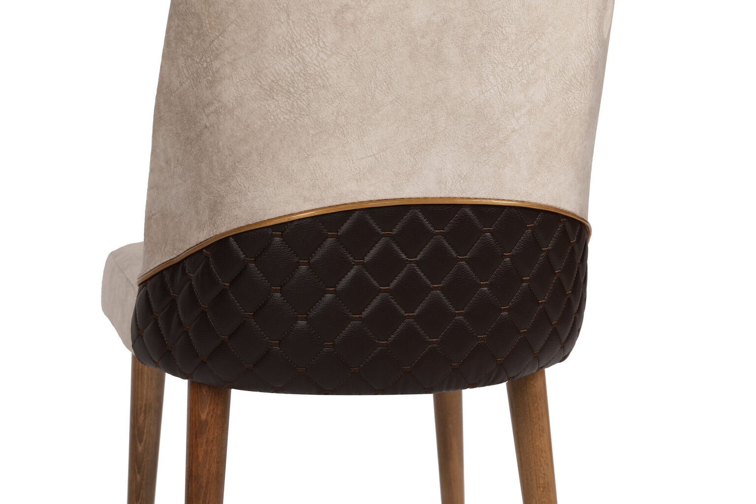 2 tooliga komplekt Kalune Design Nova 071 V2, beež hind ja info | Köögitoolid, söögitoolid | hansapost.ee