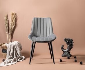 4 tooliga komplekt Kalune Design Venus, hall цена и информация | Стулья для кухни и столовой | hansapost.ee