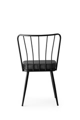 2-tooliline komplekt Kalune Design Yildiz 942 V2, hall/must hind ja info | Köögitoolid, söögitoolid | hansapost.ee