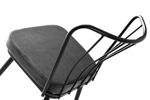 4 tooli komplekt Kalune Design Yildiz 942 V4, hall/must hind ja info | Köögitoolid, söögitoolid | hansapost.ee
