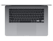 MacBook Air 15" Apple M3 chip with 8-core CPU and 10-core GPU, 8GB, 512GB SSD - Space Grey - MRYN3KS/A hind ja info | Sülearvutid | hansapost.ee