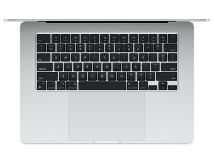 MacBook Air 15" Apple M3 chip with 8-core CPU and 10-core GPU, 8GB, 512GB SSD - Silver - MRYQ3ZE/A hind ja info | Sülearvutid | hansapost.ee