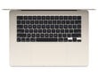 MacBook Air 15" Apple M3 chip with 8-core CPU and 10-core GPU, 8GB, 256GB SSD - Starlight - MRYR3KS/A цена и информация | Sülearvutid | hansapost.ee