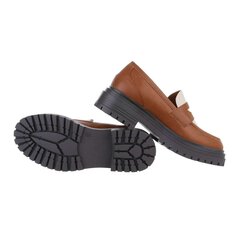 Женские туфли, коричнево-белый цвет цена и информация | Женская обувь Cink Me, коричневая | hansapost.ee