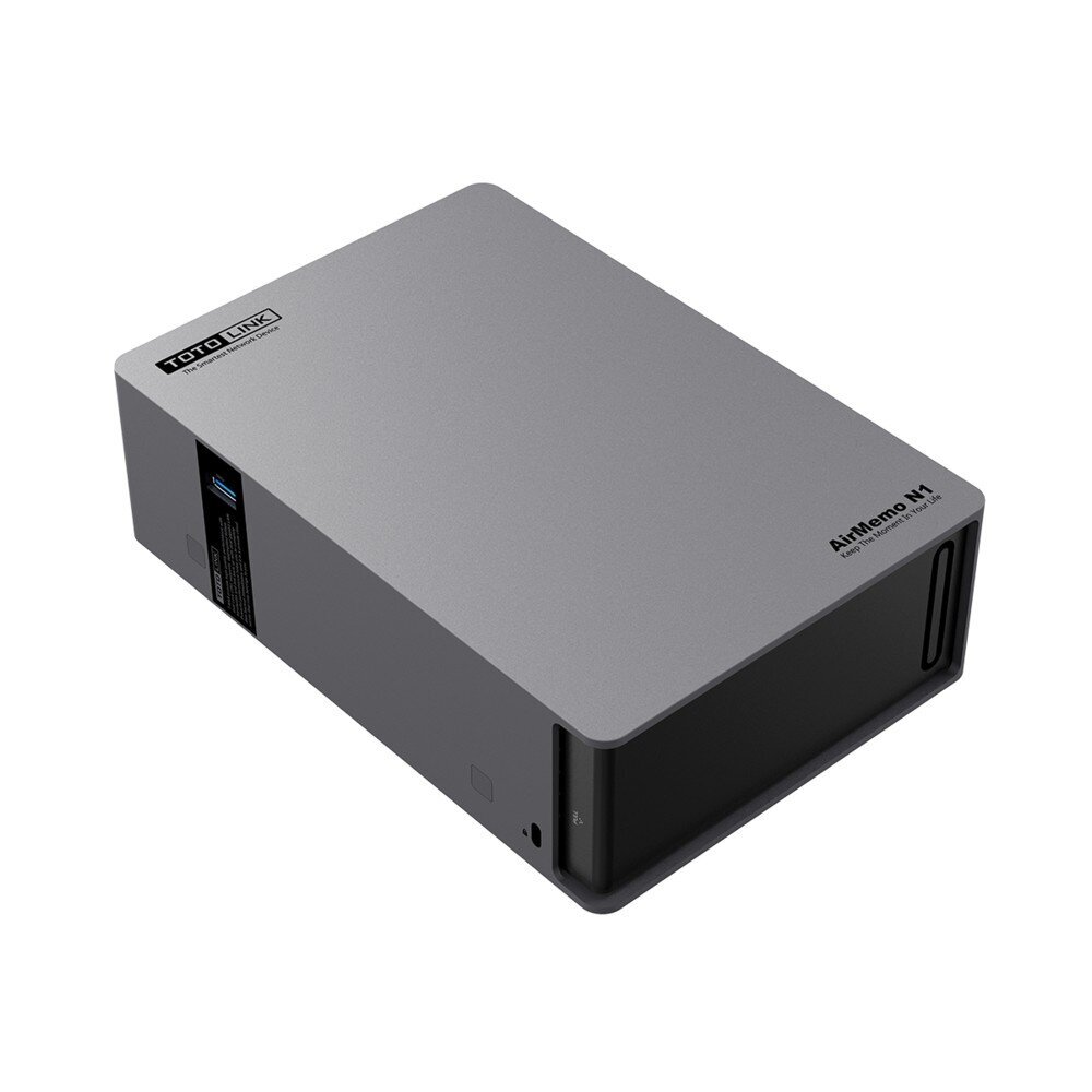 Totolink AirMemo N1 Server NAS 1x SATA, 2 GB RAM, 1x RJ45 1000 Mbps, 1x USB 3.0 цена и информация | Serverid | hansapost.ee