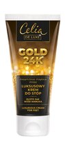 Крем для ног Celia De Luxe Gold 24 карата с медом манука, 80 мл цена и информация | Кремы, лосьоны для тела | hansapost.ee