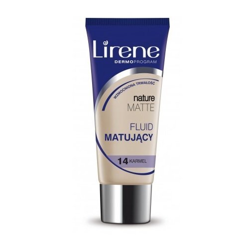 Jumestuskreem Lirene Nature Matte jumestuskreem nr 14 Caramel, 30 ml hind ja info | Jumestuskreemid ja puudrid | hansapost.ee