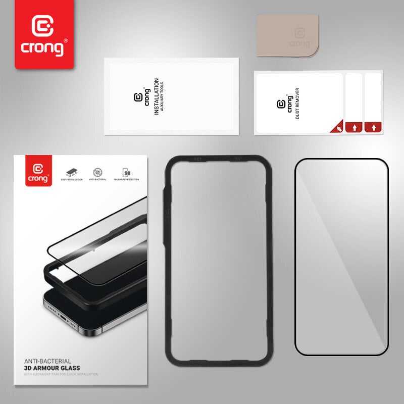 Crong 9H Tempered Glass hind ja info | Ekraani kaitseklaasid ja kaitsekiled | hansapost.ee