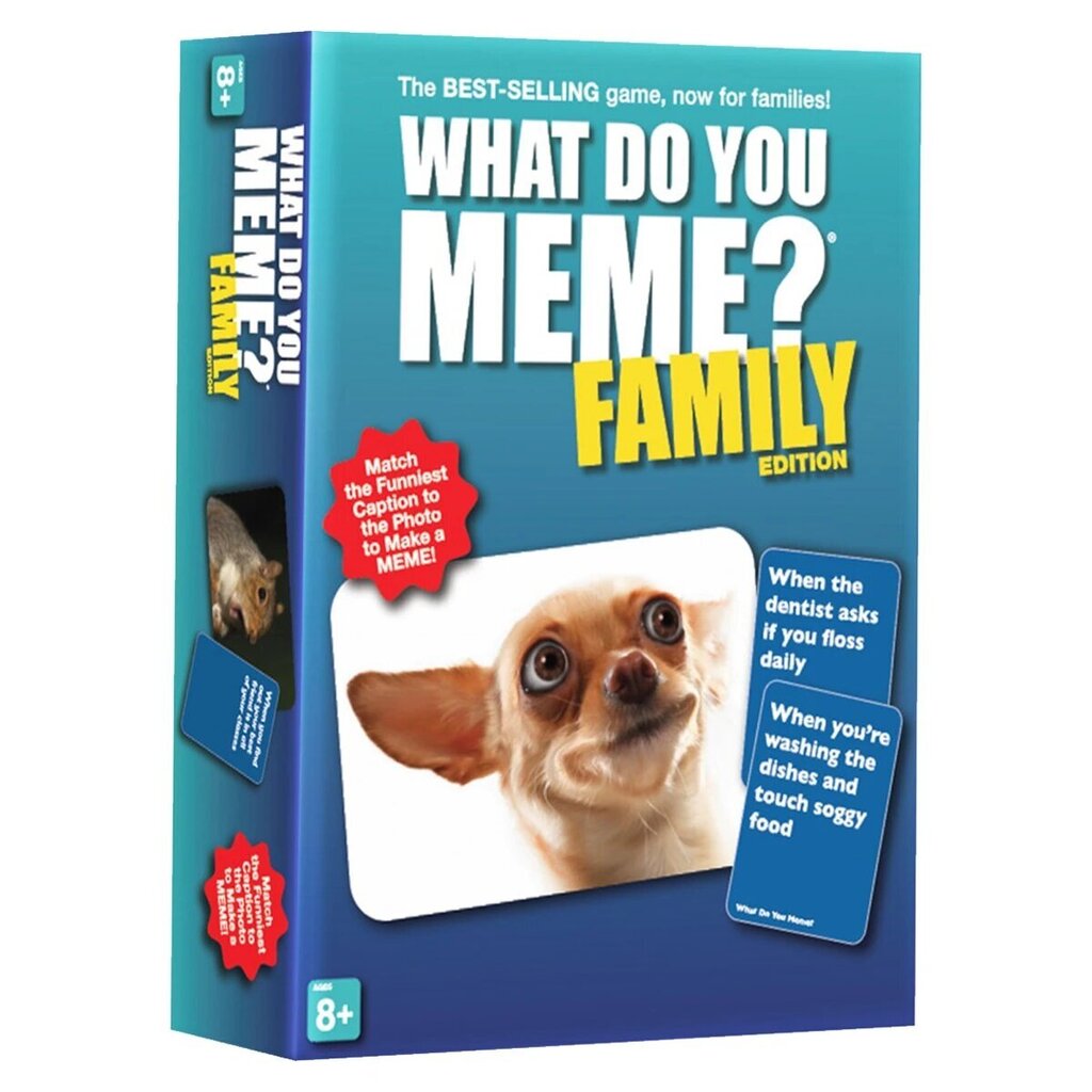Lauamäng What Do You Meme? Family Edition Adult Party Game, EN hind ja info | Lauamängud ja mõistatused perele | hansapost.ee