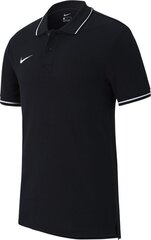 Polosärk Nike TM Club 19 AJ1502, XL, must hind ja info | Jalgpalli varustus ja riided | hansapost.ee