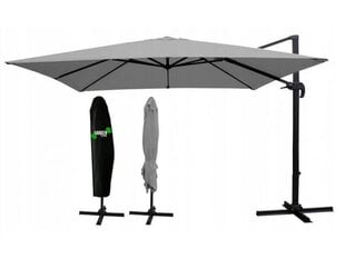 Зонт уличный GardenLine Mini Roma, серый цена и информация | Зонты, маркизы, стойки | hansapost.ee
