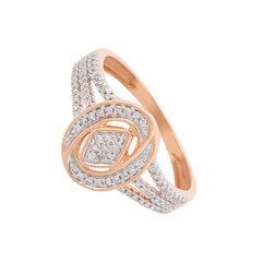Золотое кольцо с бриллиантами цена и информация | Кольцо | hansapost.ee
