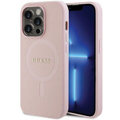 Guess GUHMP13XPSAHMCP iPhone 13 Pro Max 6,7" różowy|pink hardcase Saffiano MagSafe цена и информация | Чехлы для телефонов | hansapost.ee