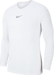 Laste termosärk Nike Dry Park First Layer, Xs 122cm, valge hind ja info | Jalgpalli varustus ja riided | hansapost.ee