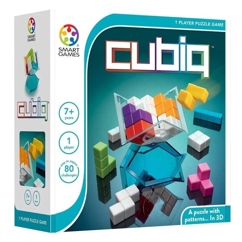 LoogikamängSmart games Cubiq, EN цена и информация | Lauamängud ja mõistatused perele | hansapost.ee
