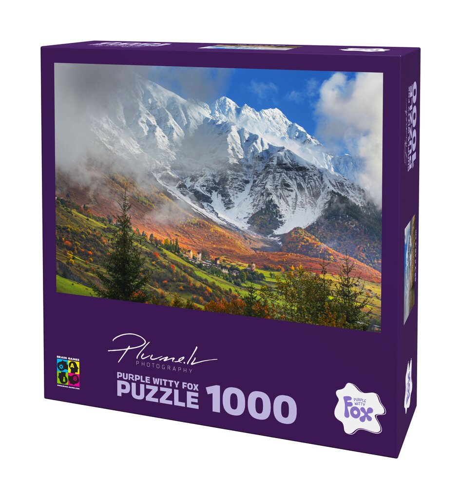 Pusle Purple Witty Fox Georgia, Kaukaasia mäed, 1000 p. цена и информация | Pusled lastele ja täiskasvanutele | hansapost.ee