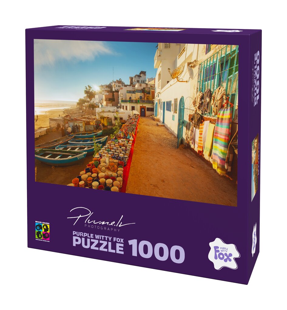 Pusle Purple Witty Fox Tagazzo, Morocco 19917, 1000 d. цена и информация | Pusled lastele ja täiskasvanutele | hansapost.ee