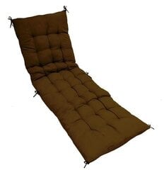 Подушка для шезлонга Kontrast, коричневая цена и информация | Kontrast Мебель и домашний интерьер | hansapost.ee
