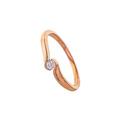 Золотое кольцо с бриллиантом цена и информация | Кольца | hansapost.ee