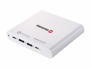 Swissten Premium Сетевое зарядное устройство Notebooks and MacBook / 87W / PD3.0 / QC3.0 / PPS / цена и информация | Swissten Ноутбуки, аксессуары | hansapost.ee