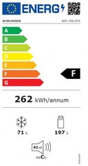 Schlosser RFD358DTS цена и информация | Холодильники | hansapost.ee