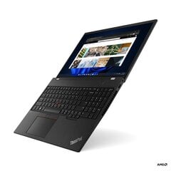 Lenovo ThinkPad T16 16" WUXGA AMD Ryzen 7 PRO 6850U 16 GB LPDDR5-SDRAM 512 GB SSD Wi-Fi 6E Windows 11 Pro цена и информация | Записные книжки | hansapost.ee