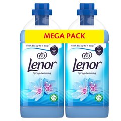 Смягчитель ткани Lenor Spring, 2x1,23 л цена и информация | Моющие средства | hansapost.ee