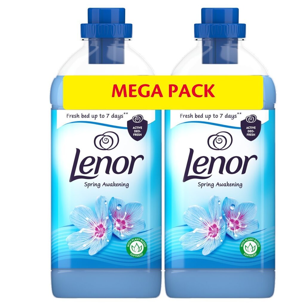 Lenor pesuloputusvahend Spring, 2x1,23 l цена и информация | Pesuvahendid | hansapost.ee