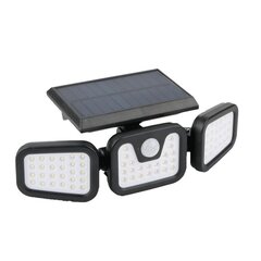 SUNARI Solar Lamp LED FLS-03 74*SMD PIR 8W 600lm 6000K 2400mAh Li-Ion Forever Light цена и информация | Уличные светильники | hansapost.ee