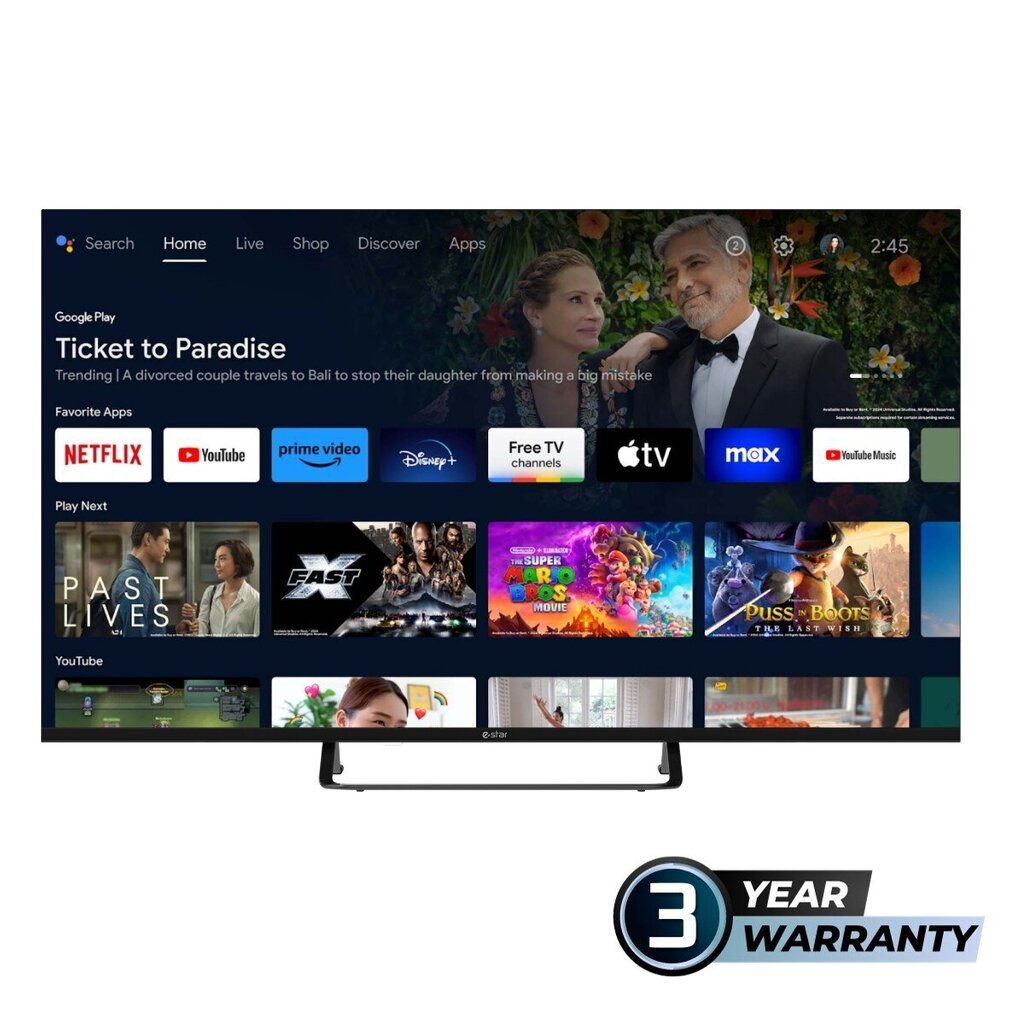 eSTAR LEDTV43A1T2 цена и информация | Televiisorid | hansapost.ee