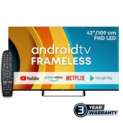 Android LEDTV43A1T2 цена и информация | Телевизоры | hansapost.ee